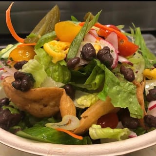 Super Taco Salad: RANCH L, Fire S (Vegetarian)